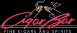 Cigar bar was looking for an upscale look to cater to middle age successful business people to network during cocktail hour.